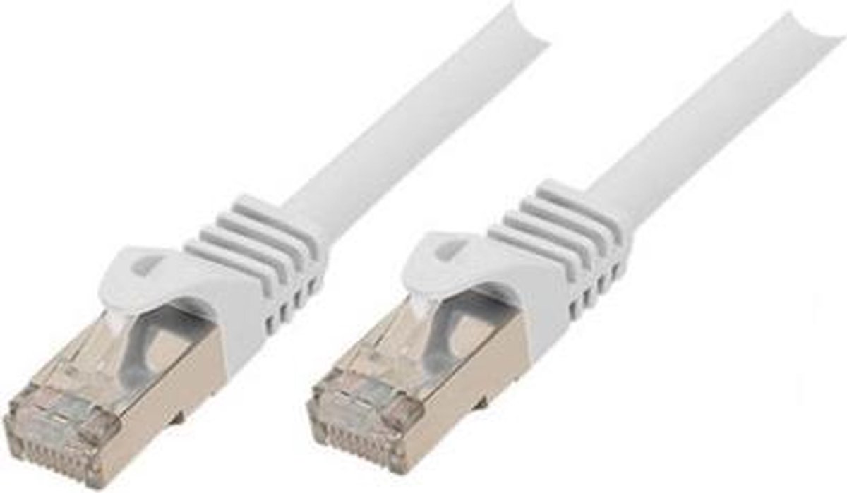 shiverpeaks RJ45/RJ45 Cat7 30m netwerkkabel S/FTP (S-STP) Wit