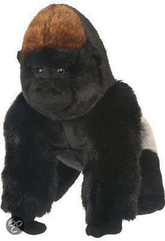 Hoofdstraat iets Wauw Pluche gorilla knuffel 38 cm | bol.com
