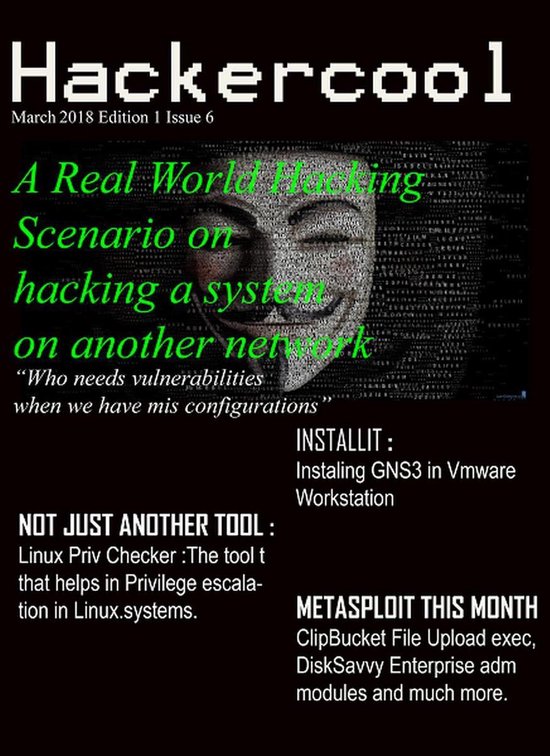 1 6 - Hackercool Magazine Mar2018 Issue - cover