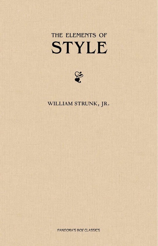 The Elements of Style, Fourth Edition - cover