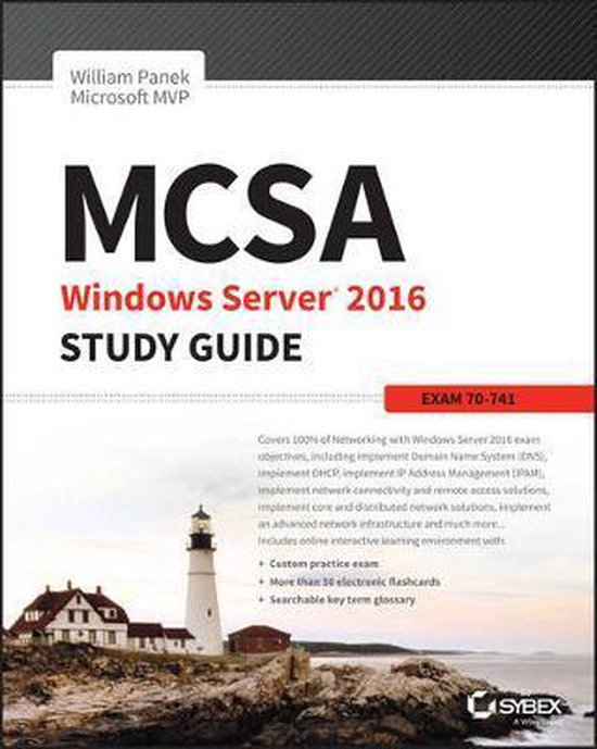 MCSA Windows Server 2016 Study Guide: Exam 70-741 - cover