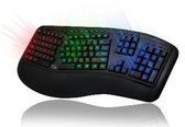Bol.com Adesso Tru-Form 150 Gaming Toetsenbord - Ergonomisch Toetsenbord - Qwerty - LED Verlichting - Membraan - RGB kleurinstel... aanbieding