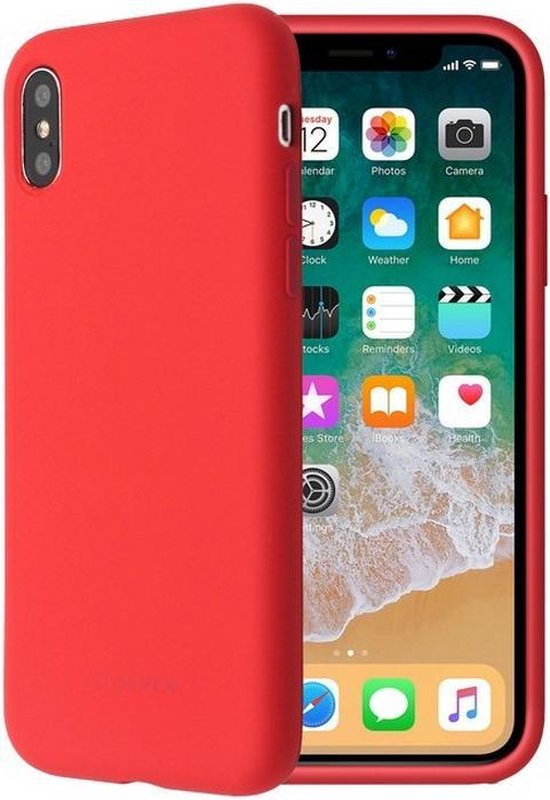 Coque en silicone So Seven Smoothie - Apple iPhone XR (6.1 ") - Rouge | bol.