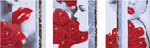 Diamond Dotz® Rose Romance - Diamond Painting (150x55 cm)