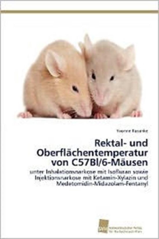 Rektal- und Oberflächentemperatur von C57Bl/6-Mäusen - cover