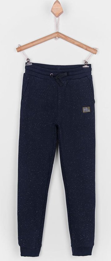 Tiffosi-jongens-broek, jogbroek, sweatpants-Uniform-kleur: donker blauw,  wit... | bol.com