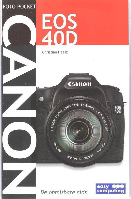Cover van het boek 'Foto Pocket Canon EOS 40D' van C. Haasz