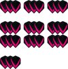 Afbeelding van het spelletje 10 sets (30 stuks) Super Sterke – Roze - Vista-X – darts flights – Dragon darts