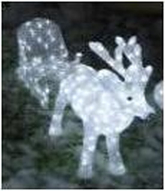 Kerstfiguur – staande kerstman – met frame – hoogte 140 cm – binnen en