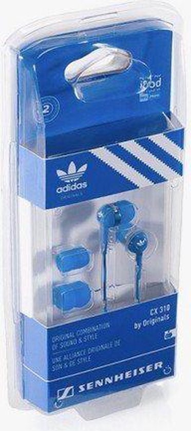 Sennheiser CX Adidas - In-ear - Blauw | bol.com