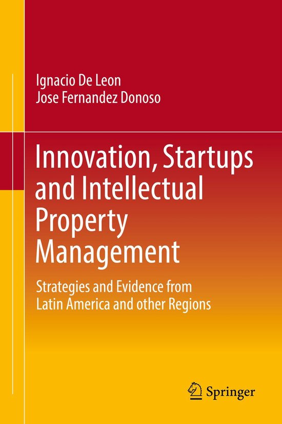 Innovation, Startups and Intellectual Property Management - cover
