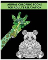 Animal Coloring Books For Adults Relaxation