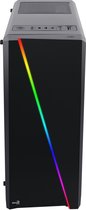 AEROCOOL PC-kast Cylon Black (RGB) met volledig venster