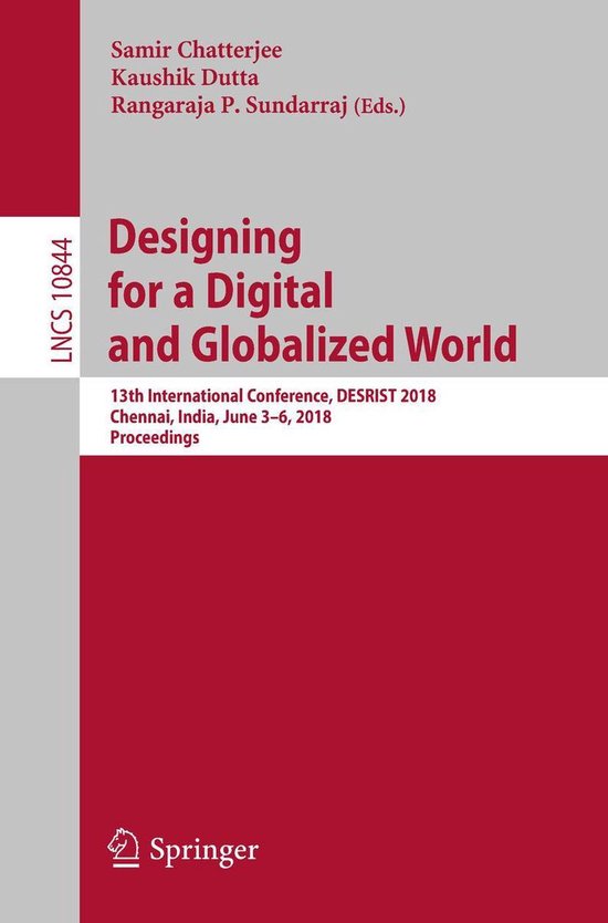 Springer Nature Proceedings Computer Science - Designing for ... - cover