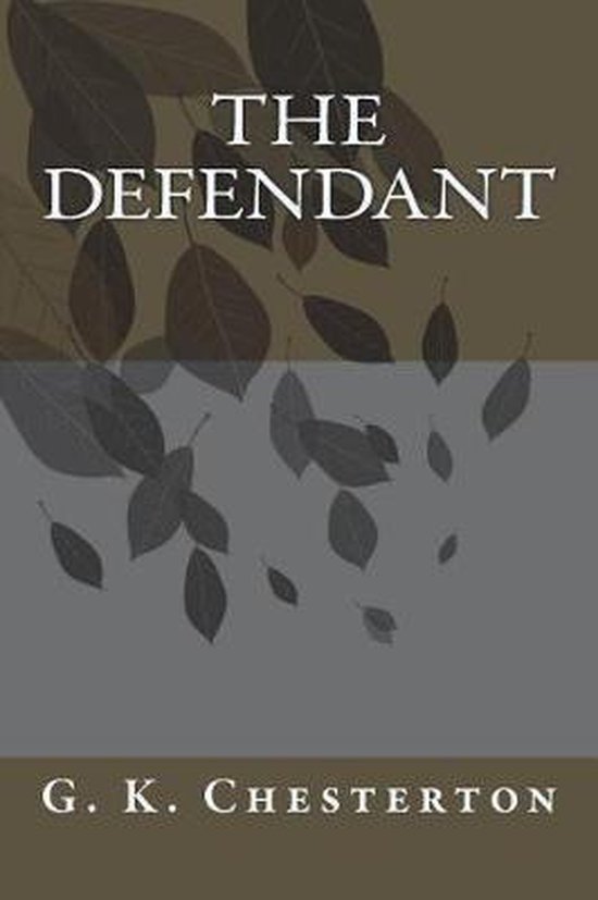 The Defendant - cover