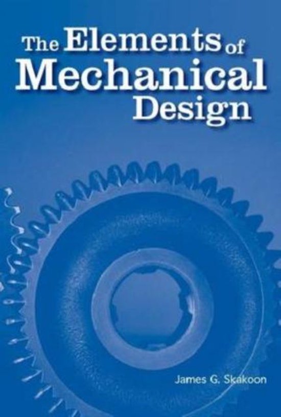 The Elements of Mechanical Design - cover