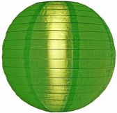 Lampion-Lampionnen  Nylon lampion groen - 25 cm - plastic