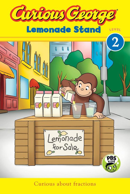 CGTV Reader - Curious George Lemonade Stand - cover