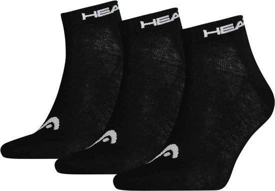 Head Unisex Quarter 3-Pack Sokken - sportsokken - wit - Unisex