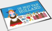Ik hou van Holland deurmat