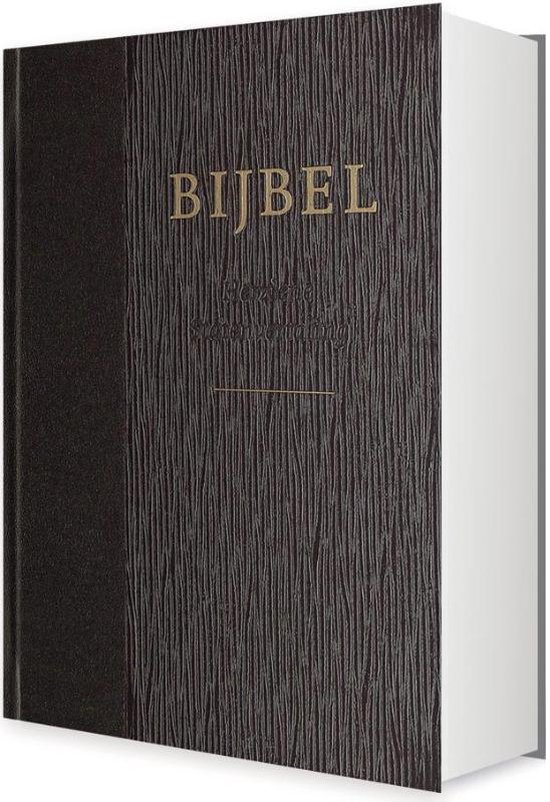 Cover van het boek 'Bijbel HSV  12x18 hc zwart + de Statenvertaling herzien korte toelichting' van  *