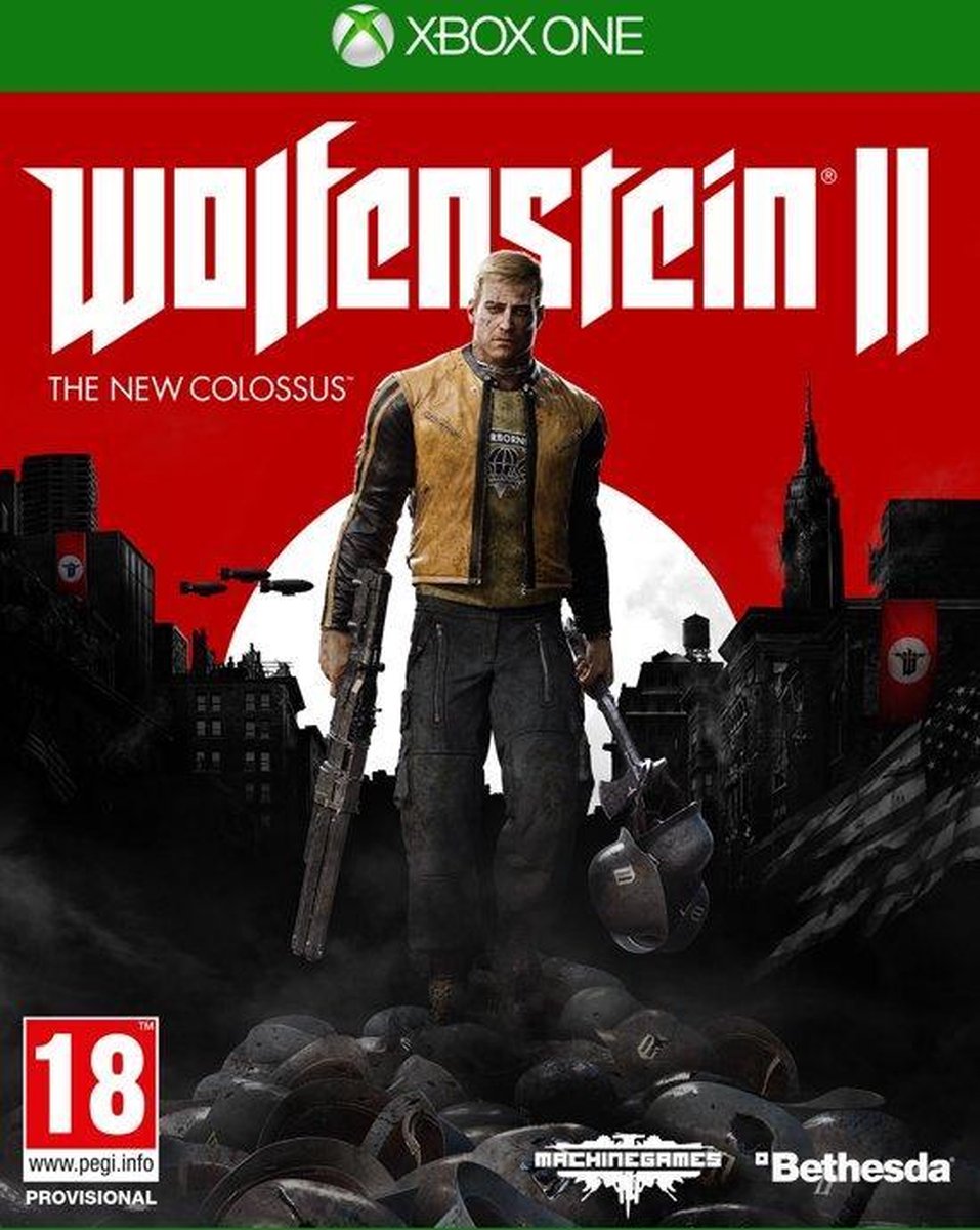 Wolfenstein 2 The New Colossus - Xbox One (DE import)