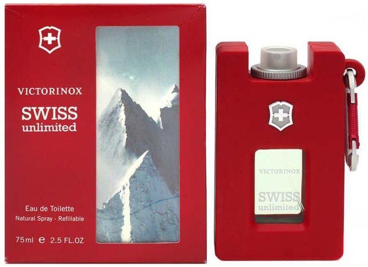 Swiss Unlimited by Victorinox 75 ml - Eau De Toilette Spray Refillable