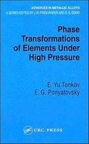 Phase Transformations Of Elements Under High Pressure