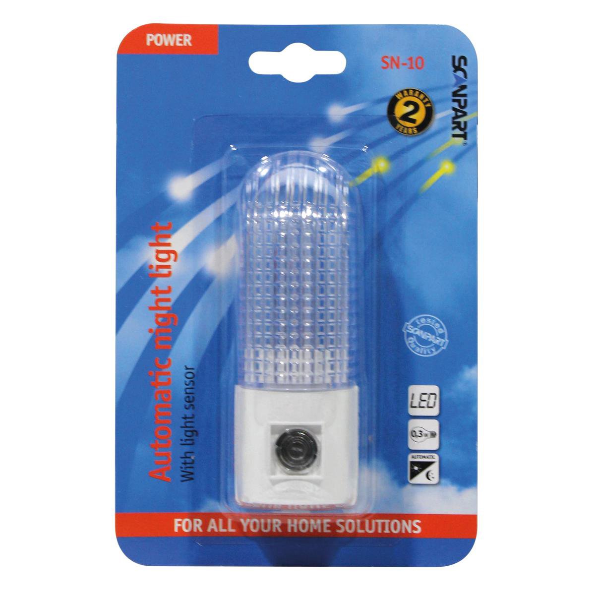 LED nachtlamp + lichtsensor