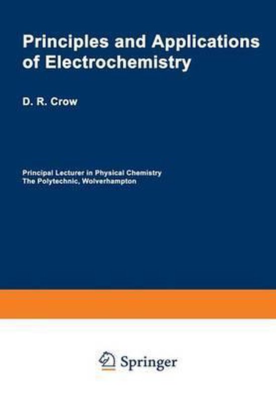 Principles and Applications of Electrochemistry - cover