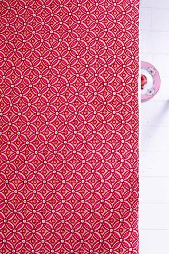 PIP Studio hoeslaken Geometric - pink - 180x200 | bol.com