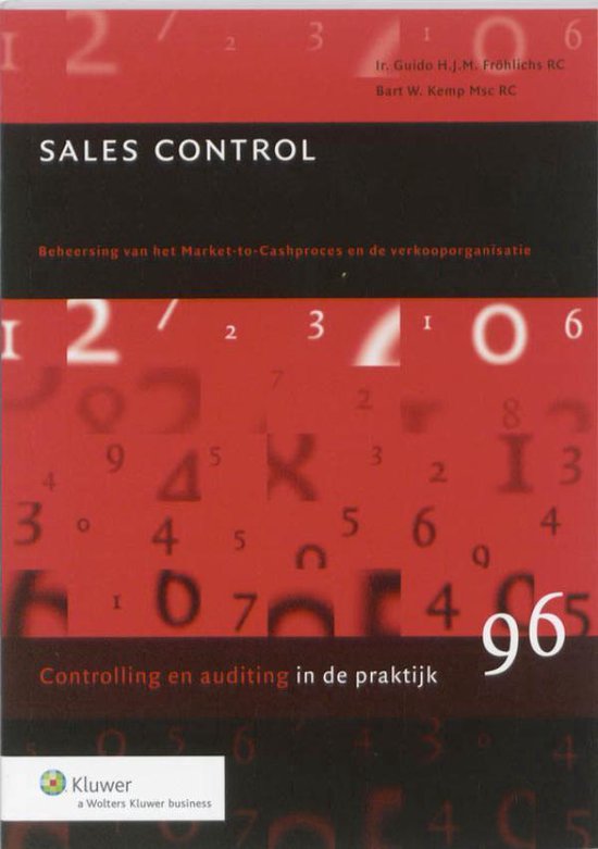 Cover van het boek 'Sales Control' van Bart Kemp