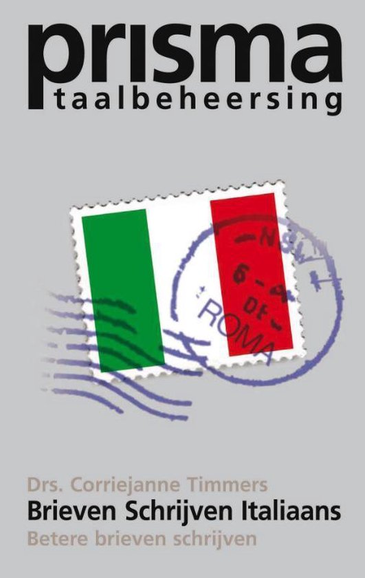 Cover van het boek 'Brieven schrijven in het Italiaans'