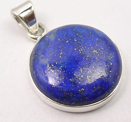 Natuursieraad - 925 zilver lapis lazuli ketting hanger - luxe edelsteen  sieraad -... | bol.com