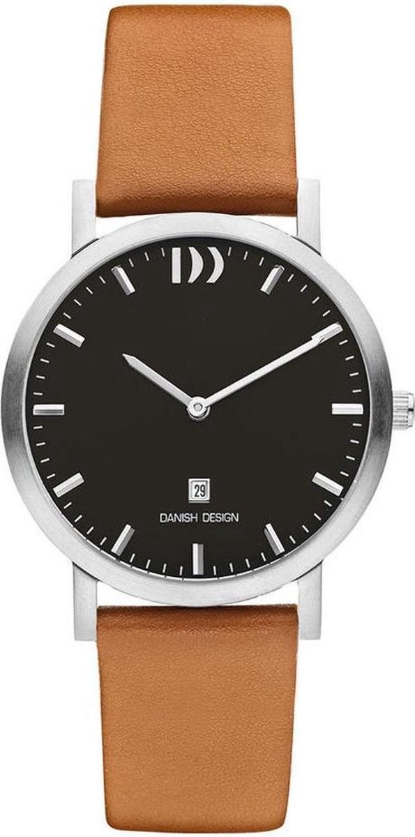 Danish Design IQ27Q1196 horloge heren - bruin - edelstaal