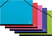 2x Excacompta tekenmap Iderama 32x45cm, pak a 5 stuks in geassorteerde kleuren