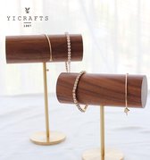 Walnut Wood Bracelet Display