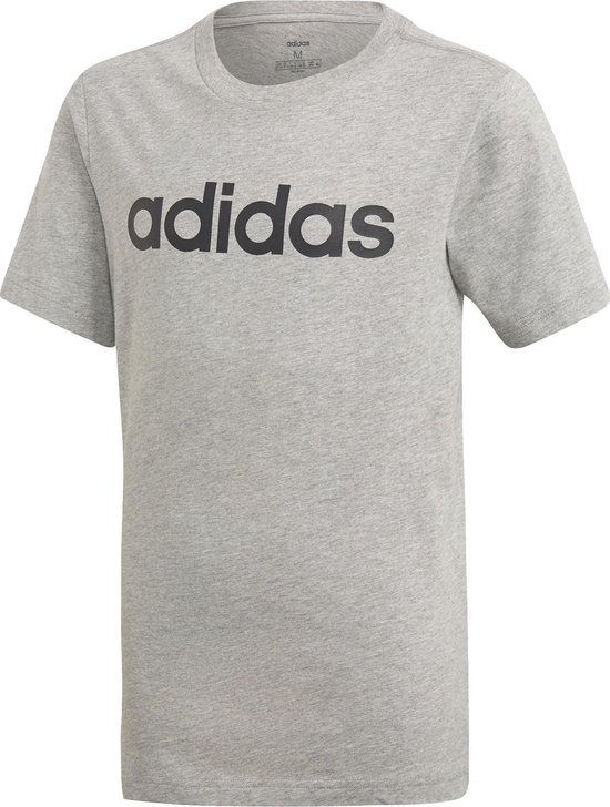 gespannen Prediken caravan adidas Youth Boys Essentials Linear Slim T-shirt Junior Sportshirt - Maat  152 -... | bol.com