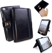 Tuff-Luv Vintage Genuine Leren Embrace Pro case iPad Mini (2/3/4)  zwart