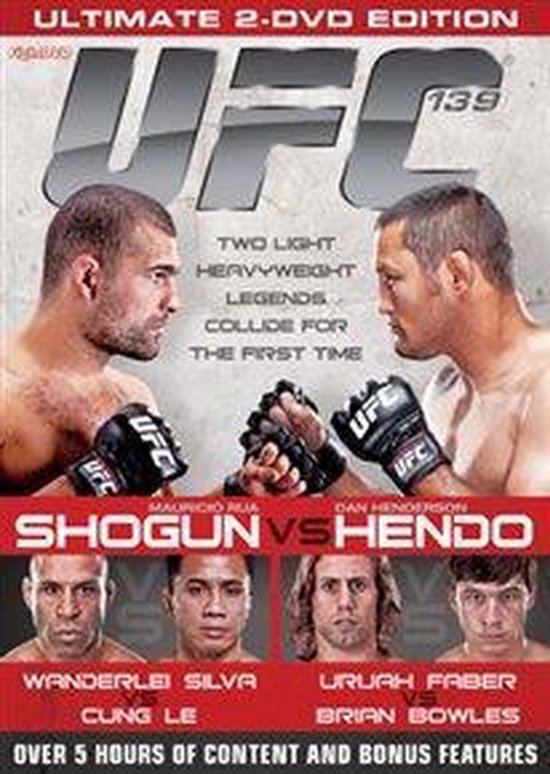 Cover van de film 'UFC 139 - Shogun vs. Hendo'