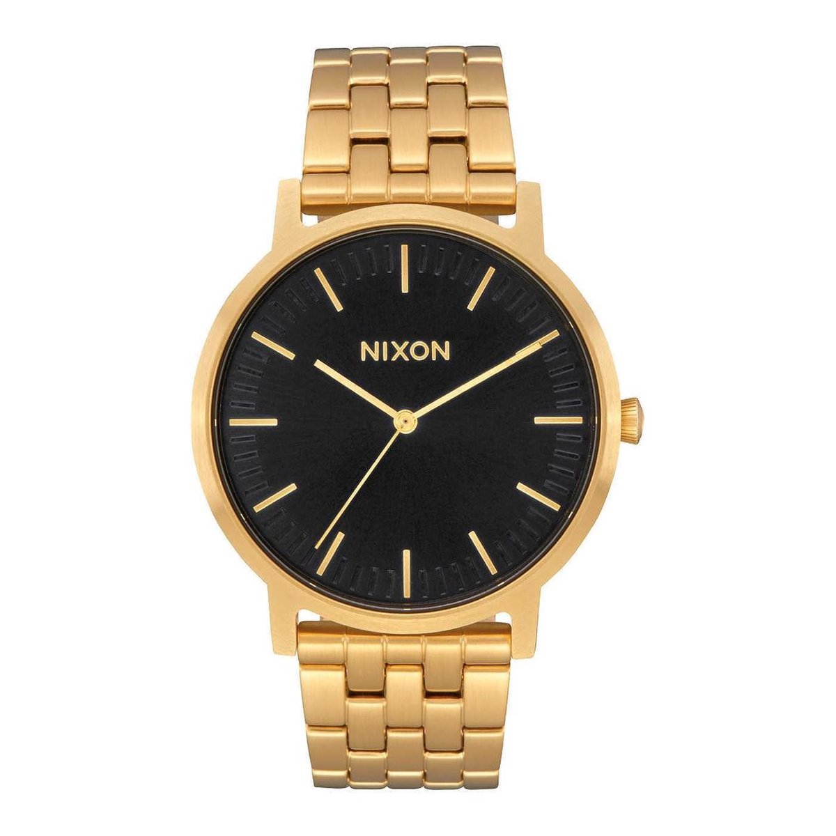 Nixon Porter All Gold-Black Horloge A1057-2042