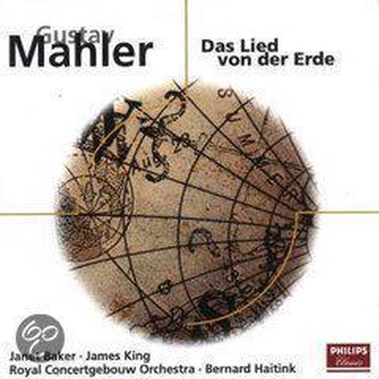 Gustav Mahler - Janet Baker • James King (3) • Royal Concertgebouw Orchestra* • Bernard Haitink ‎– Das Lied Von Der Erde