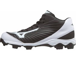 Mizuno Franchise 9 Mid - Sportschoenen - Korfbal - Gras - zwart/wit