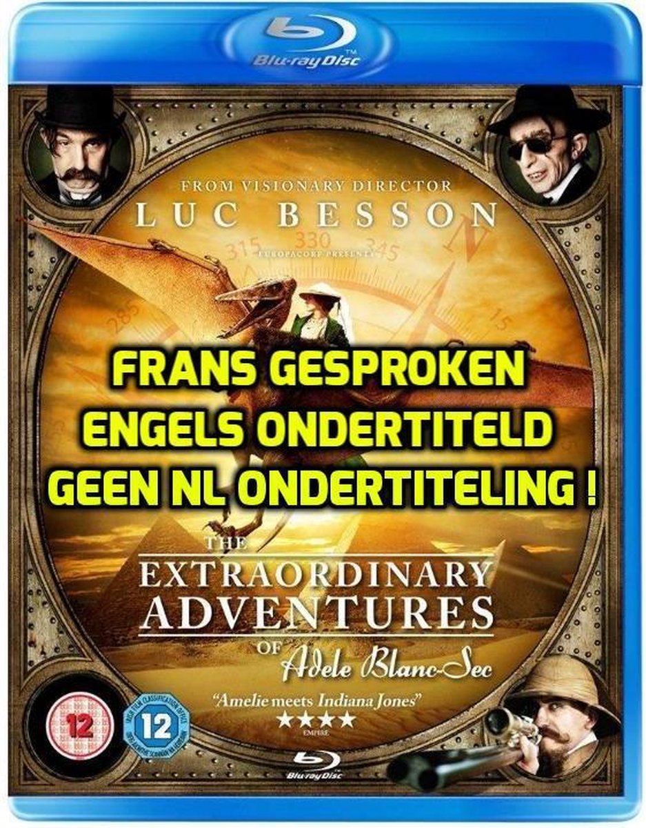 Les Aventures Extraordinaires D Adèle Blanc Sec Livre bol.com | The Extraordinary Adventures of Adele Blanc-Sec (2010) ( Les