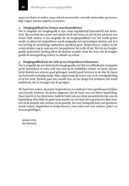 Misdiagnose van hoogbegaafden