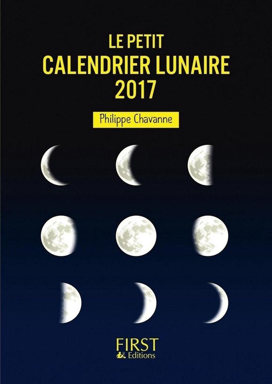 Petit livre - Calendrier lunaire 2018 - cover