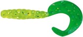 Spro Spiro-Tail Twister - Chartreuse-Groen - 3.5 cm - 10 stuks