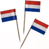 Cocktailprikker met vlaggetje Nederland - 720 st/ds.