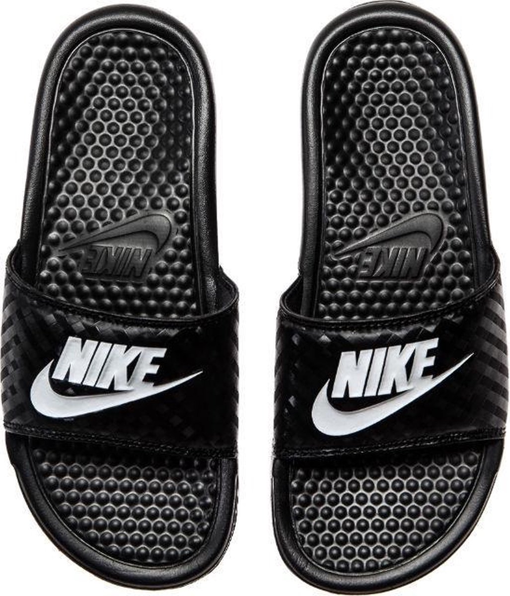 Nike Benassi JDI Slippers Dames Zwart