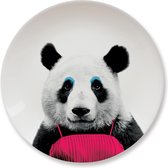 Mustard Wild Dining Dinerbord - Ø 23 cm - Panda